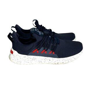 Adidas Mens Athletic Sneakers Blue & White Size 9.5